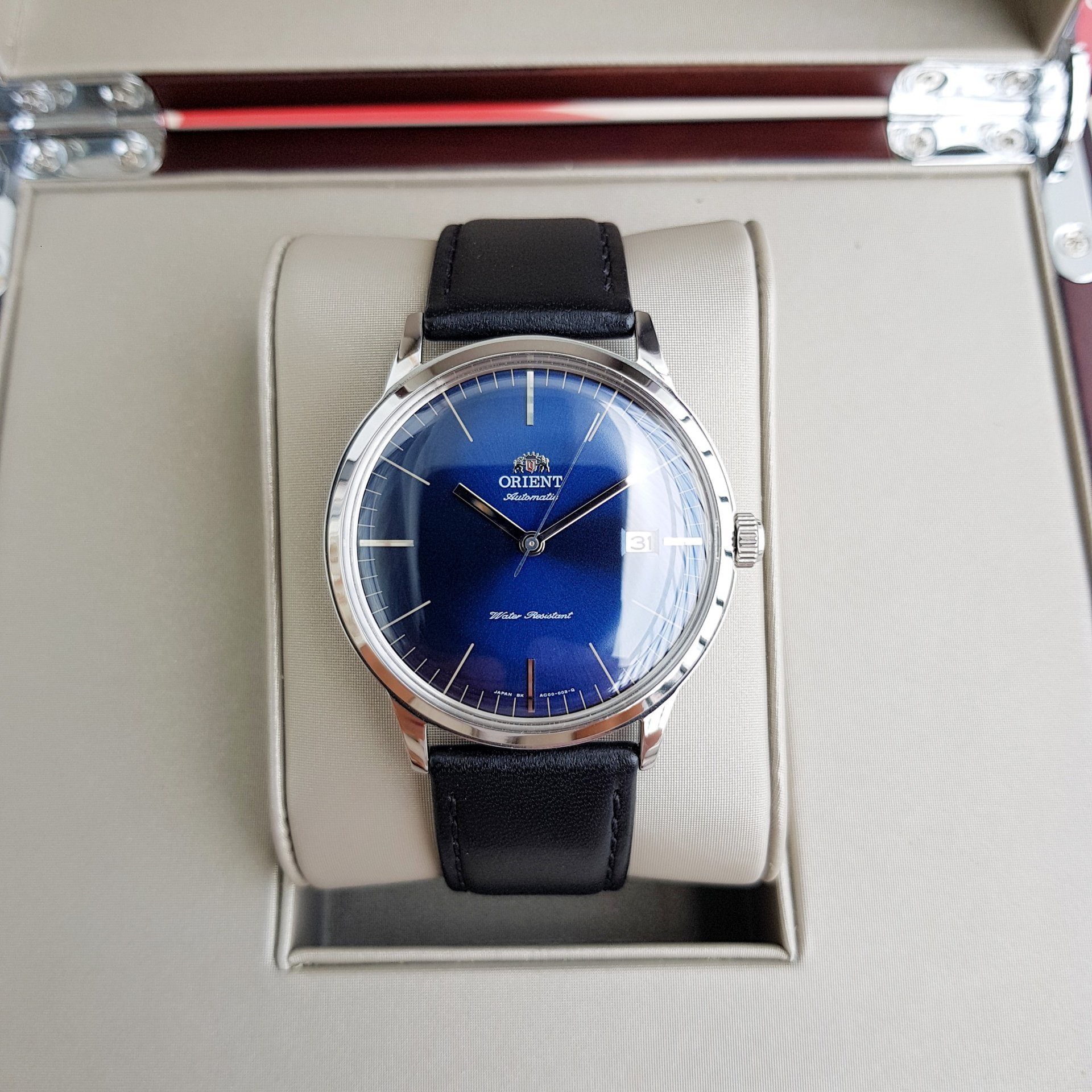 Đồng hồ Orient Bambino Gen 3 Blue Leather - SAC0000DD0