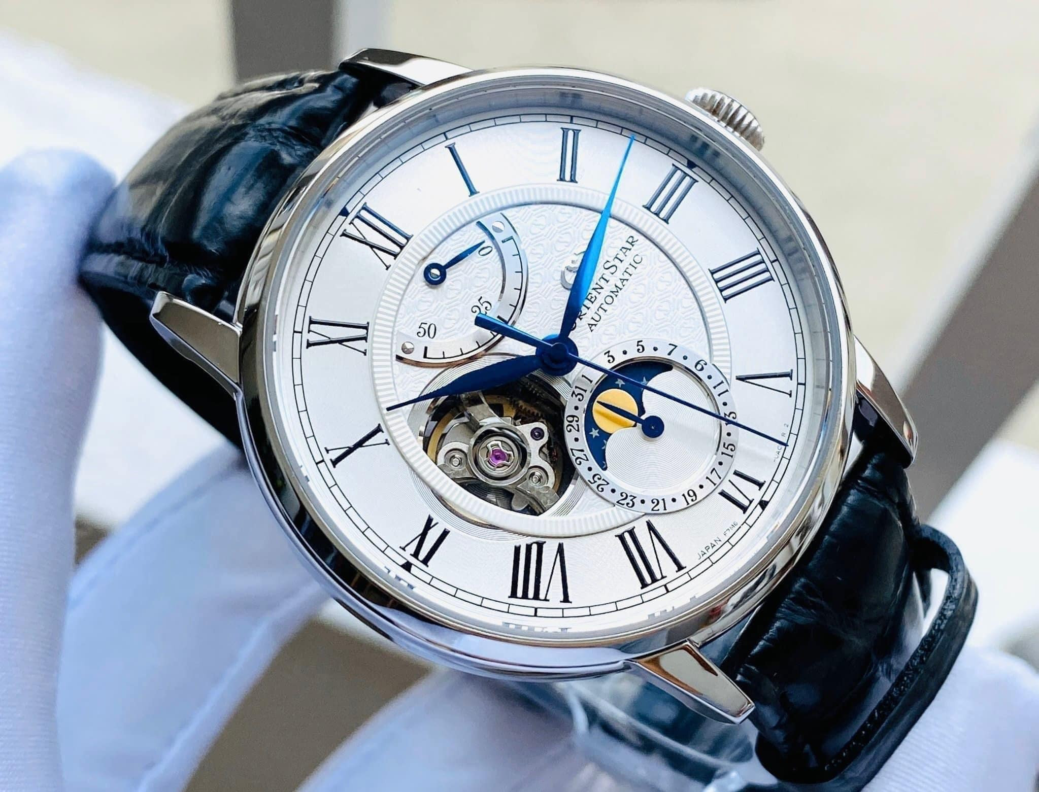Đồng hồ nam Orient Star Moonphase RK-AY0101S (RE-AY0106S00B)