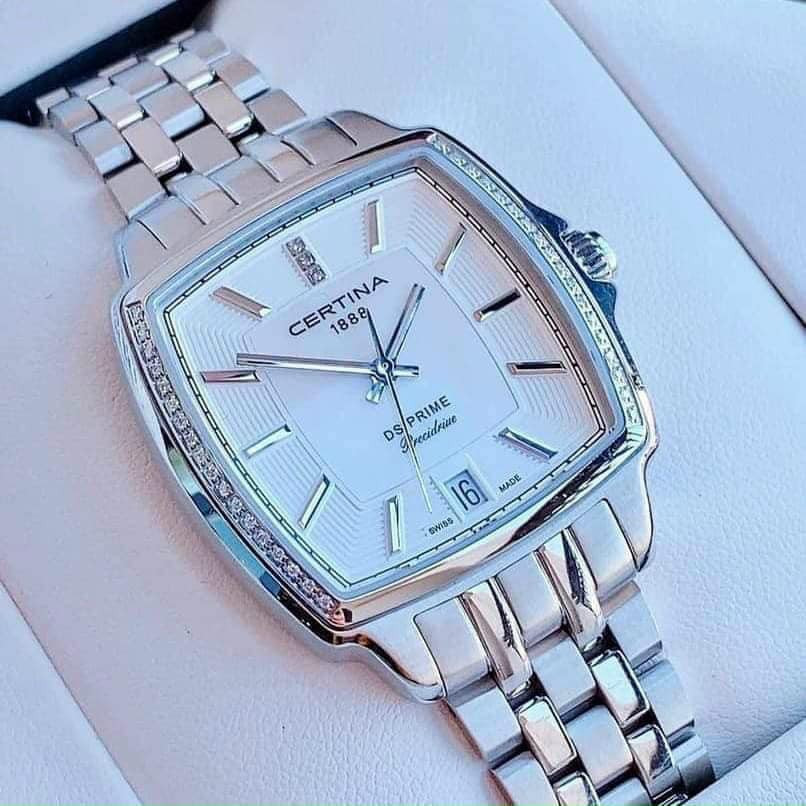 Đồng hồ nữ Certina DS Prime Shape Mother of Pearl Dial Ladies Watch C028.310.61.116.00