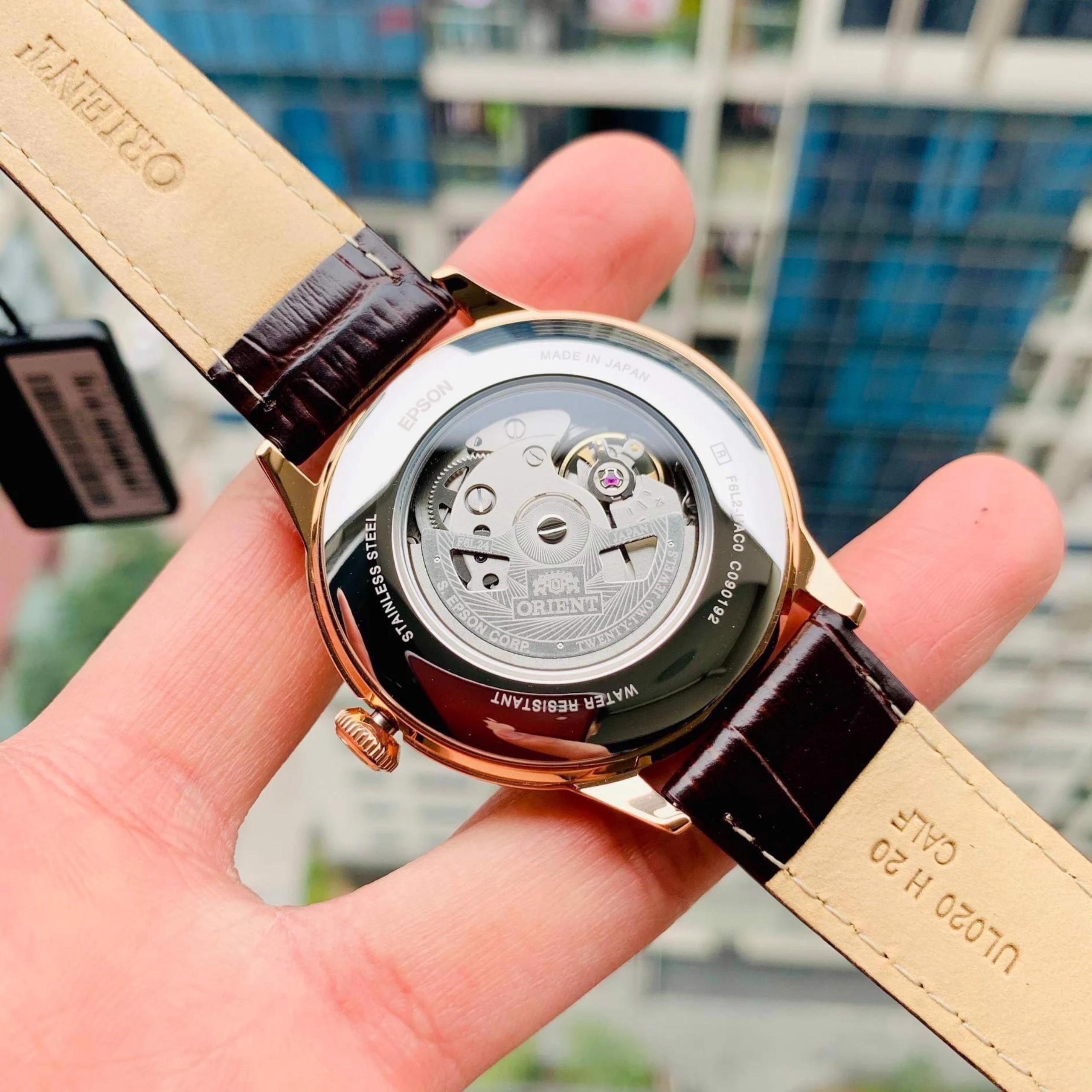 Đồng hồ nam Orient Bambino RA-AS0102S10B