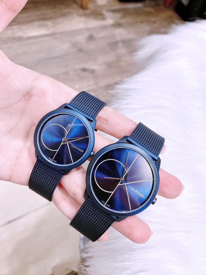 Đồng hồ cặp Calvin Klein #K3M51T5N/K3M52T5N Minimal