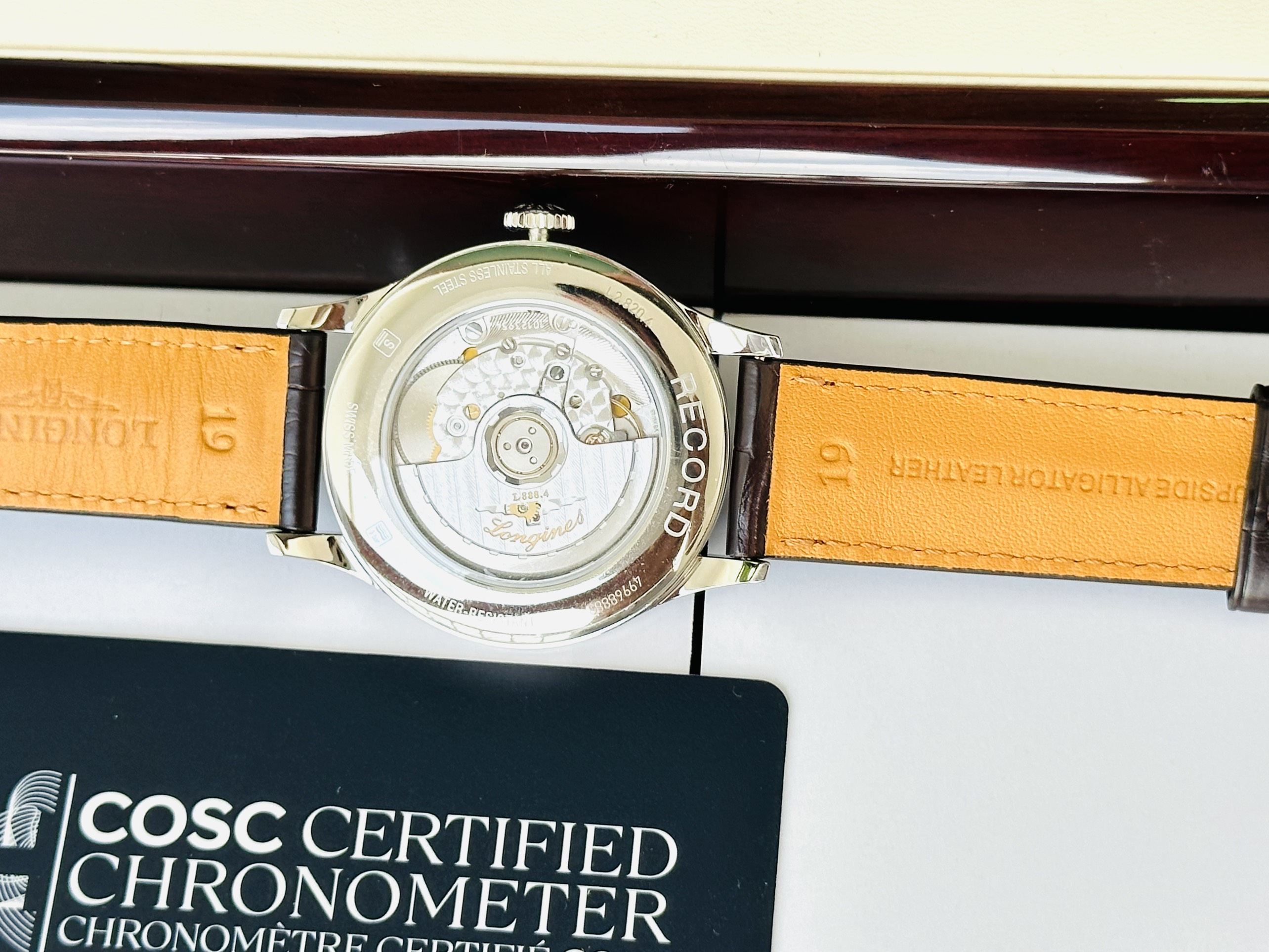 Đồng hồ nam Longines Record Automatic Chronometer L28204762