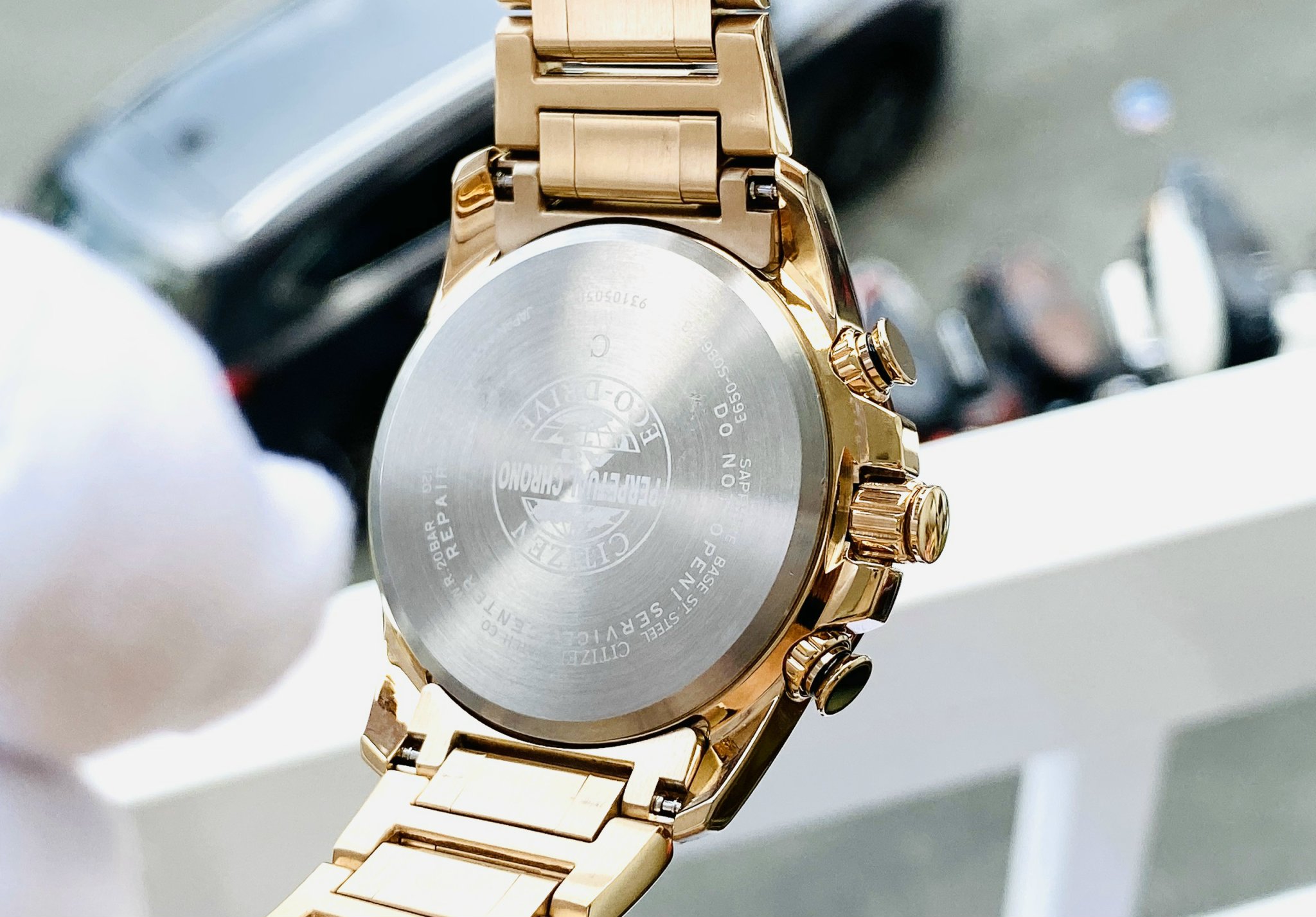 Đồng hồ nam Citizen Men's AT4106-52X Eco-Drive Perpetual Atomic Clock Synchronization Dress Watch