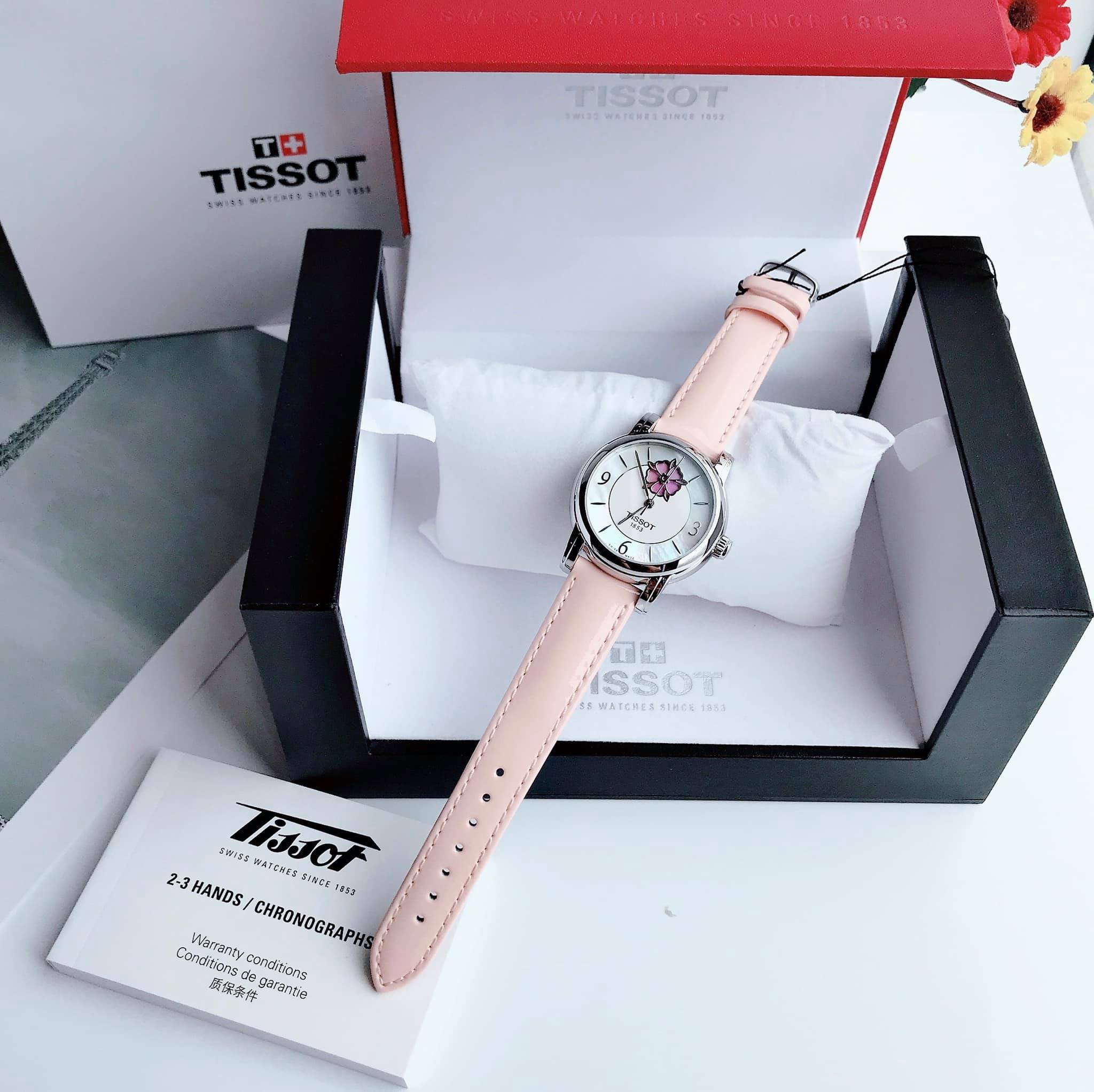 Đồng hồ nữ Tissot Lady Heart Flower T050.207.16.117.00 siêu sang chảnh