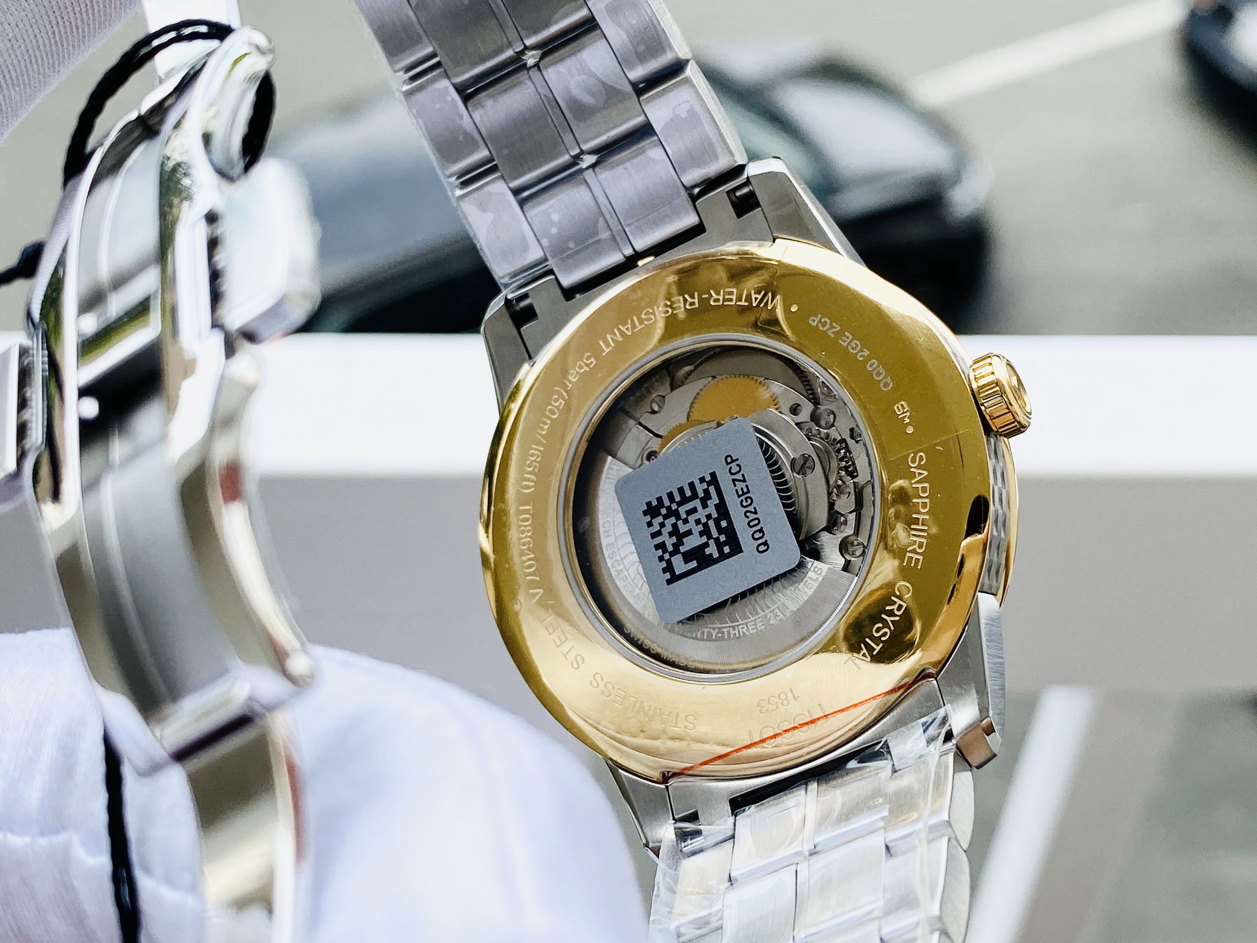 Đồng hồ nam Tissot Luxury Powermatic 80 Demi Gold T086.407.22.261.00