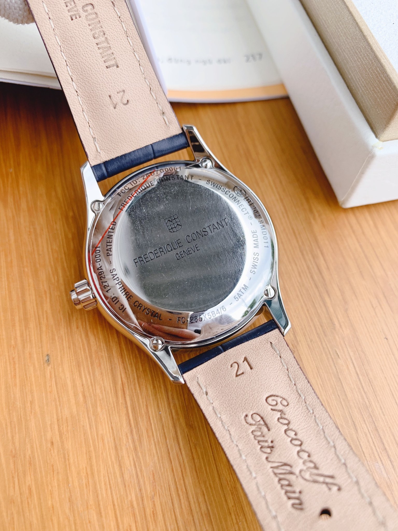 Đồng hồ nam Frederique Constant Geneve Horological Smartwatch Classics FC-285LNS5B6