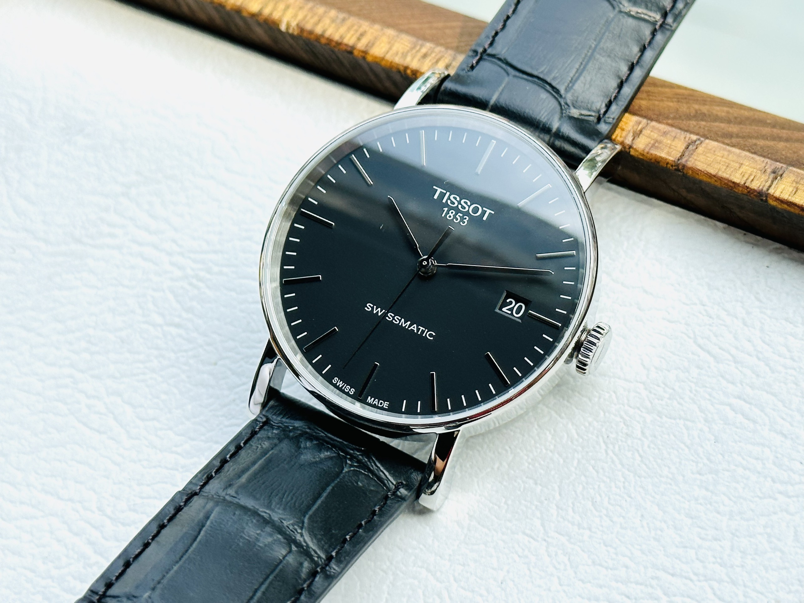 Đồng hồ nam Tissot Everytime SwissMatic Black T109.407.16.051.00