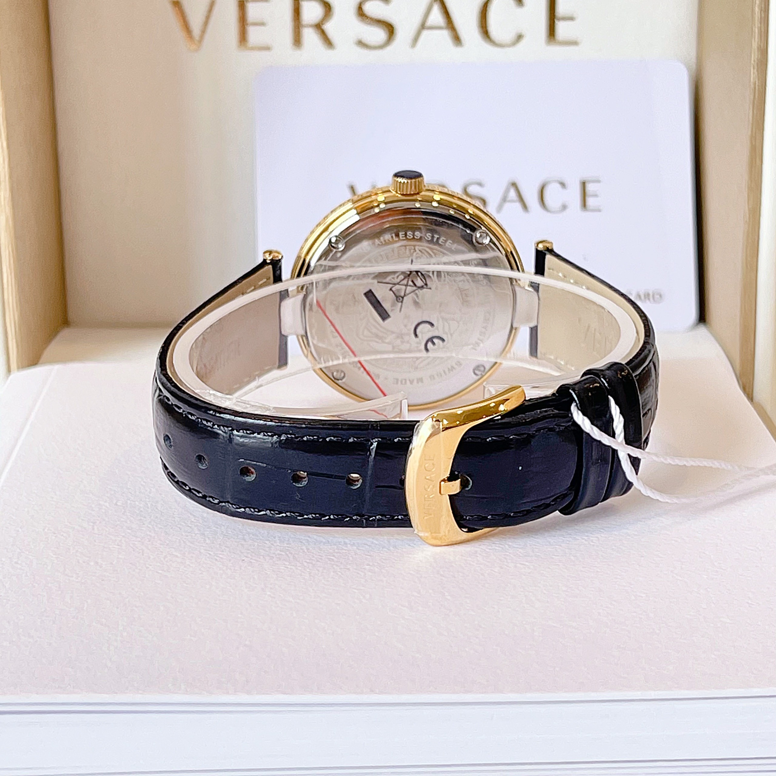 Đồng hồ nữ Versace New Lady Women's Watch Dial Black