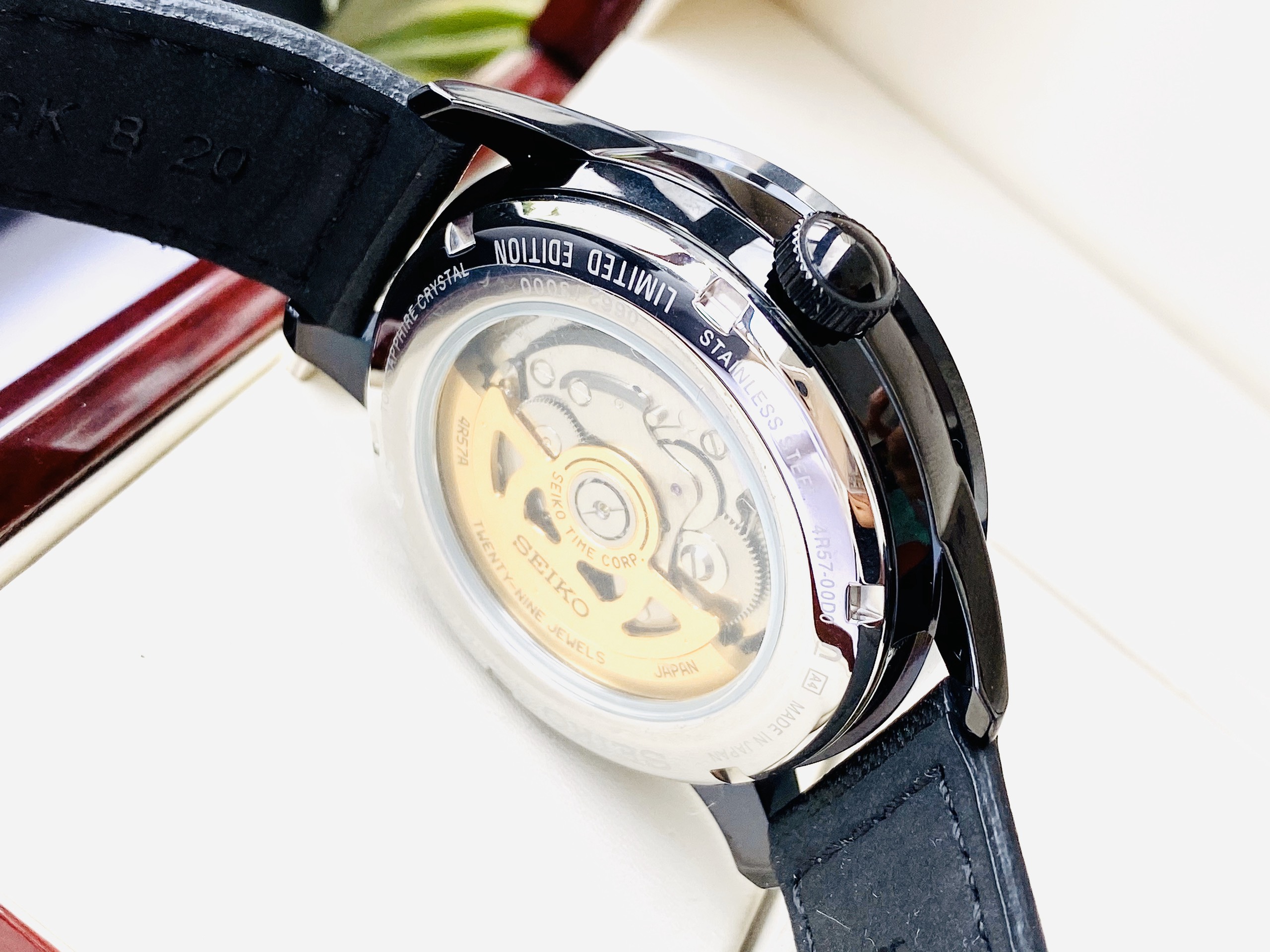 Đồng hồ nam SEIKO PRESAGE AUTOMATIC POWER RESERVE LIMITED EDITION SSA339J1